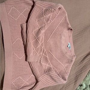 Fashion Nova Blush Knit Sweater